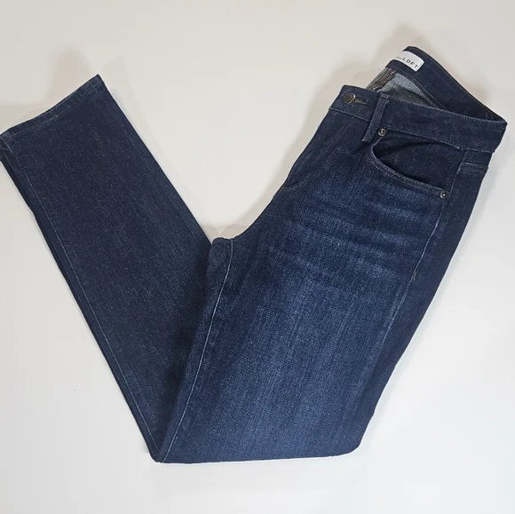 Loft Jeans Womens Size 2 Blue The Curvy Super Soft Girlfriend Minimalist Denim - Picture 1 of 8